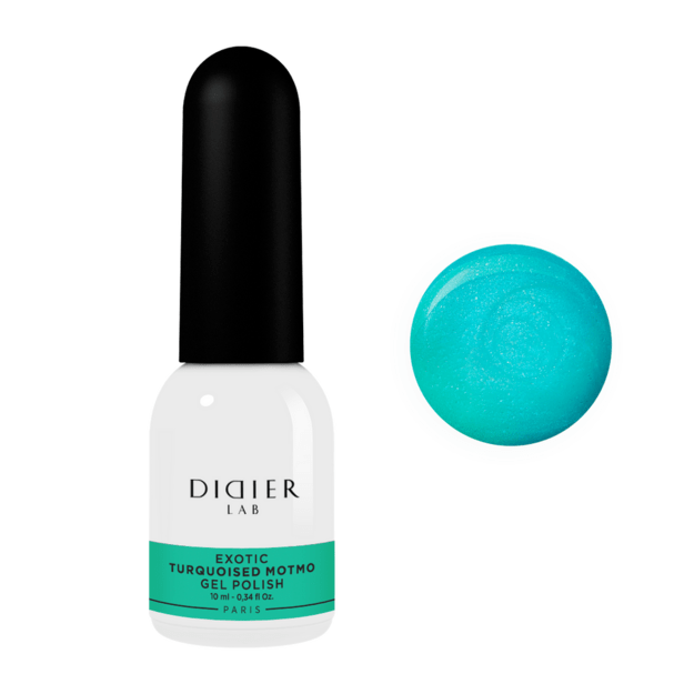 Didier Lab gelinis lakas Exotic "Turquoised Motmo" 8 ml