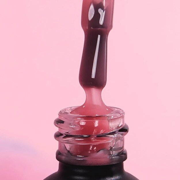 Didier Lab Maskuojanti kaučiukinė bazė Rubber base, Japanese pink, 10ml.