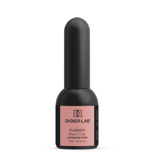 Kaučiukinė maskuojanti bazė Didier Lab Rubber Base Coat, Japanese Pink, 10 ml