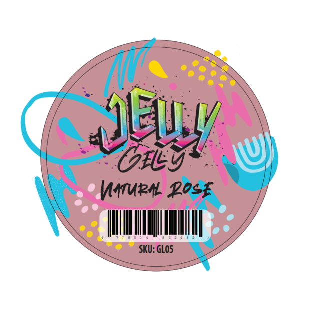 Jelly Gelly builder gel, Gelato Natural Rose, 40 ml