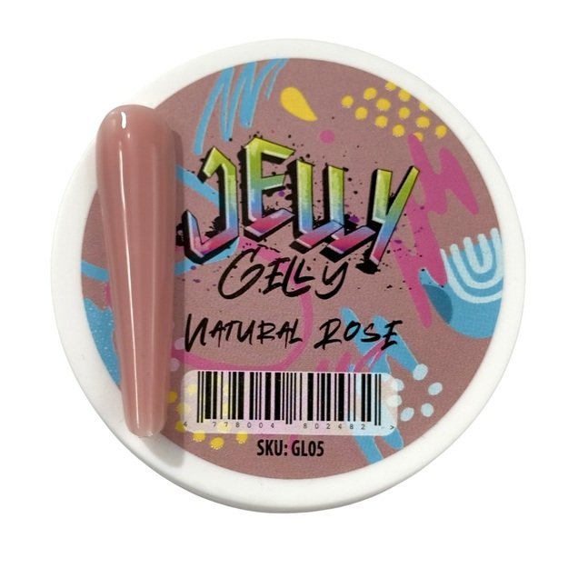 Jelly Gelly builder gel, Gelato Natural Rose, 40 ml 2