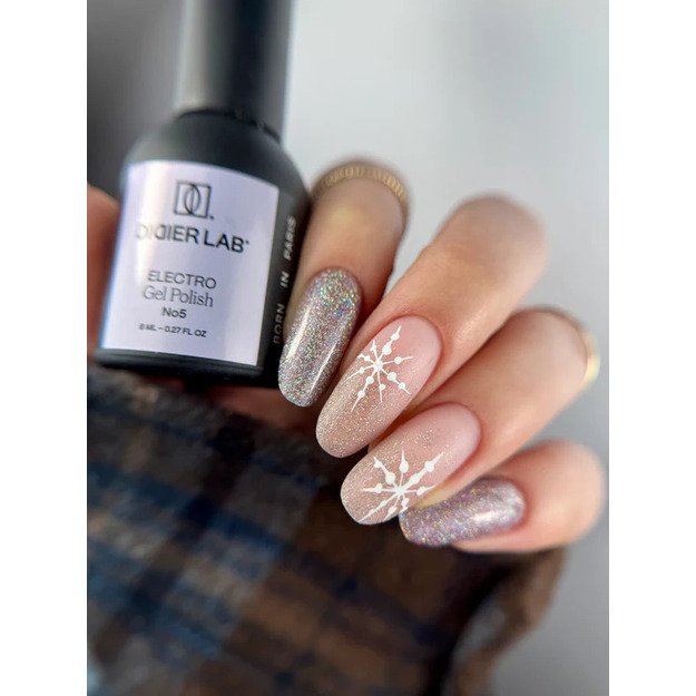 Gelinis lakas Didier Lab Electro No5 8ml 1