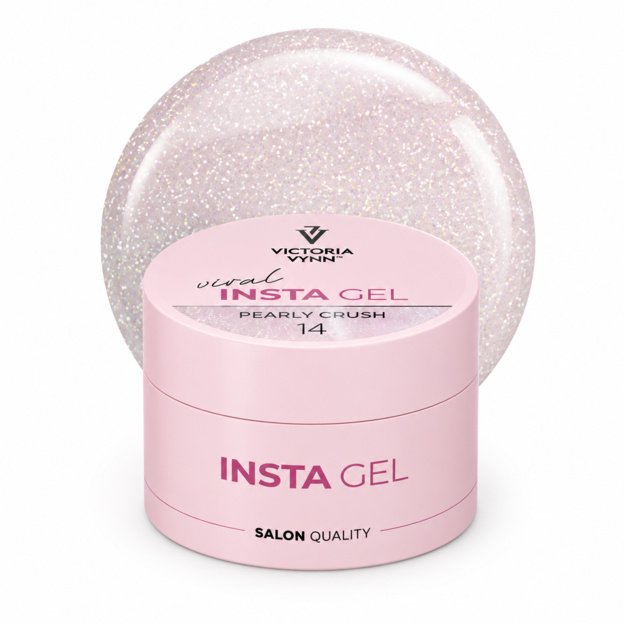 Savaime išsilyginantis gelis Victoria Vynn INSTA GEL 14 Pearly Crush, 40 ml