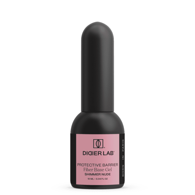 Bazė su stiklo pluoštais Didier Lab Smart Fiber Base Coat, Shimmer Nude, 10 ml