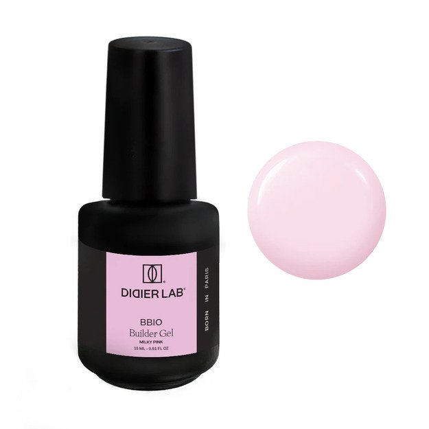 Builder Gel BBIO, Milky Pink, Didier Lab, 15ml.