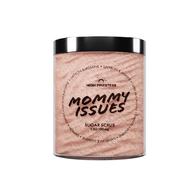 HIGH PRIESTESS kūno šveitiklis su CBD "Mommy Issues" 300 ml