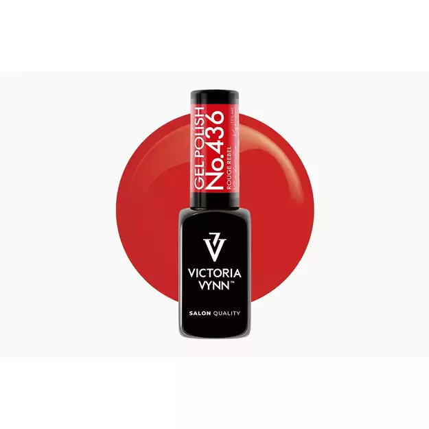 GELINIS LAKAS VICTORIA VYNN 436 ROUGE REBEL 8 ML