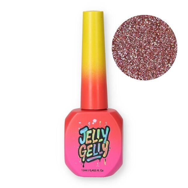 Jelly Gelly gelinis lakas Glitter Champagne Witch, 12 ml