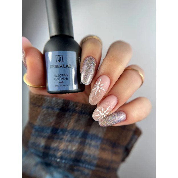 Gelinis lakas Didier Lab Electro No6 8ml 1