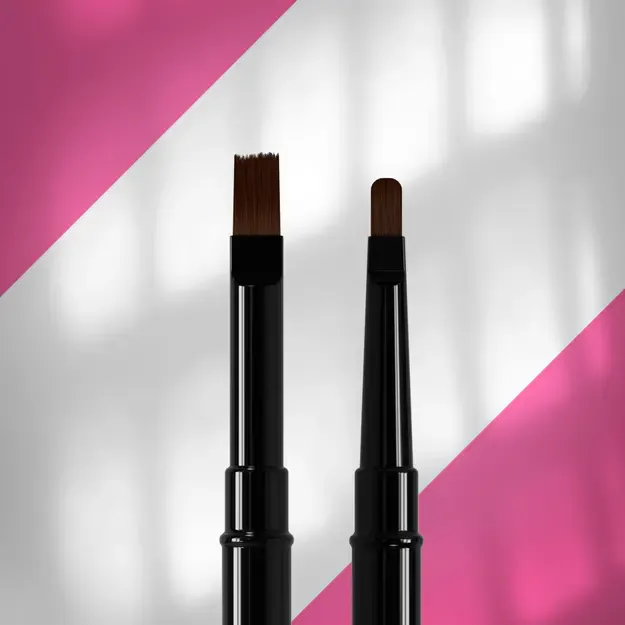 Dvipusis gelio teptukas STALEKS EXPERT 7 mm / 10 mm