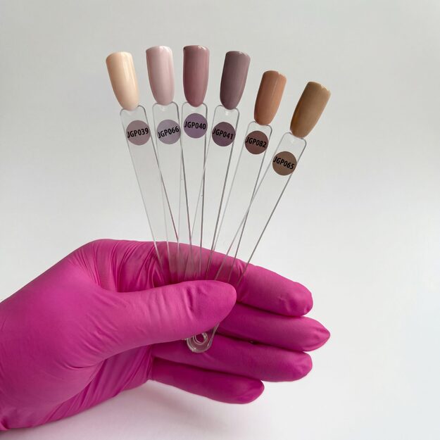 Gelinis lakas Jelly Gelly Dusty Rose 12 ml 1