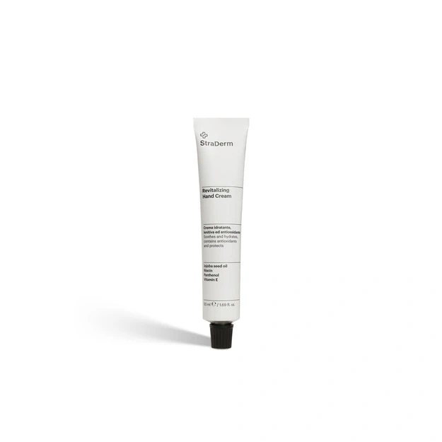 Drėkinantis rankų kremas su UV apsauga StraDerm Revitalizing Hand Cream, 30 ml