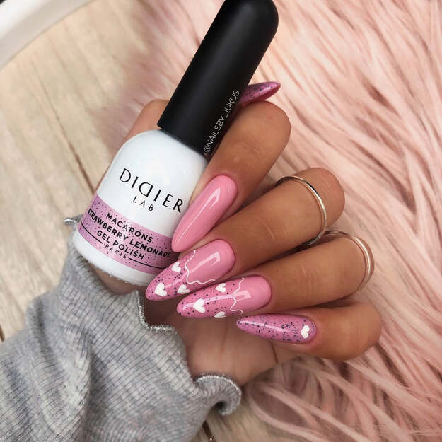 Didier Lab gelinis lakas Macarons "Strawberry Lemonade" 10ml 1