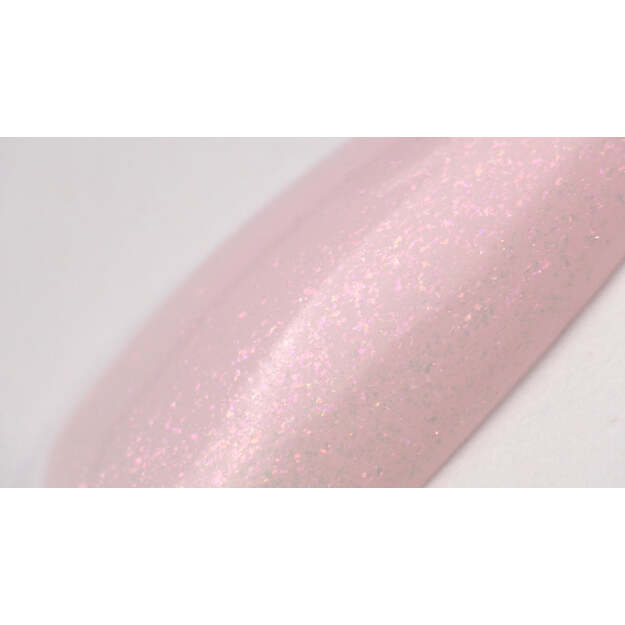 DIDIER LAB glitter top coat no wipe, Pink 10 ml 1