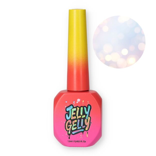 Jelly Gelly top coat, Sparkle Touch, 12 ml