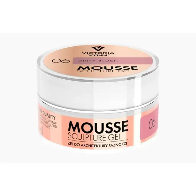 Tiksotropinis gelis Victoria Vynn Mousse 06 Dirty Blush, 15 ml