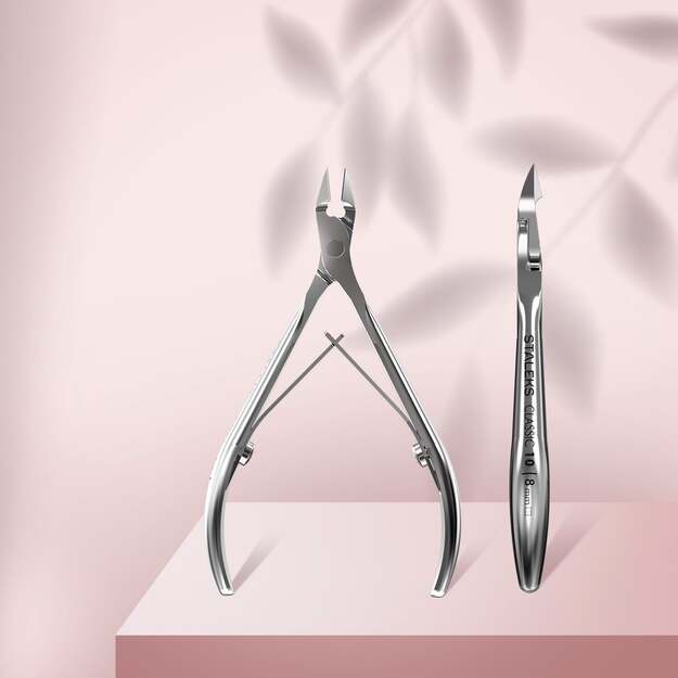 Odelių žnyplutės STALEKS CLASSIC 10 8 mm