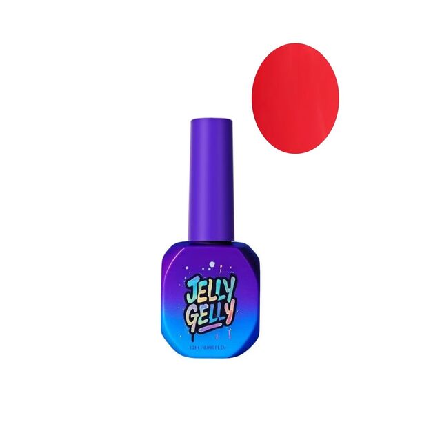 Gelinis lakas Jelly Gelly Hot Coral 12 ml