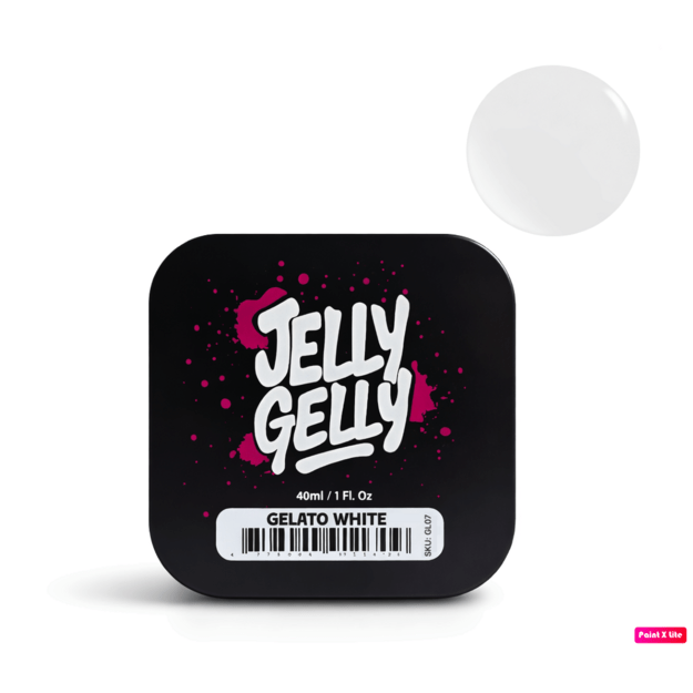Stovintis priauginimo gelis Jelly Gelly Gelato White 40 ml