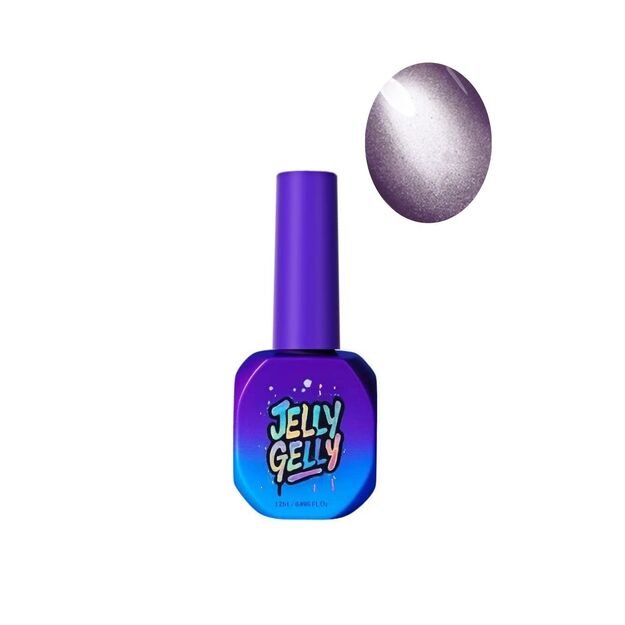 Gelinis lakas Jelly Gelly Lavender Silk Cat Eye 12 ml