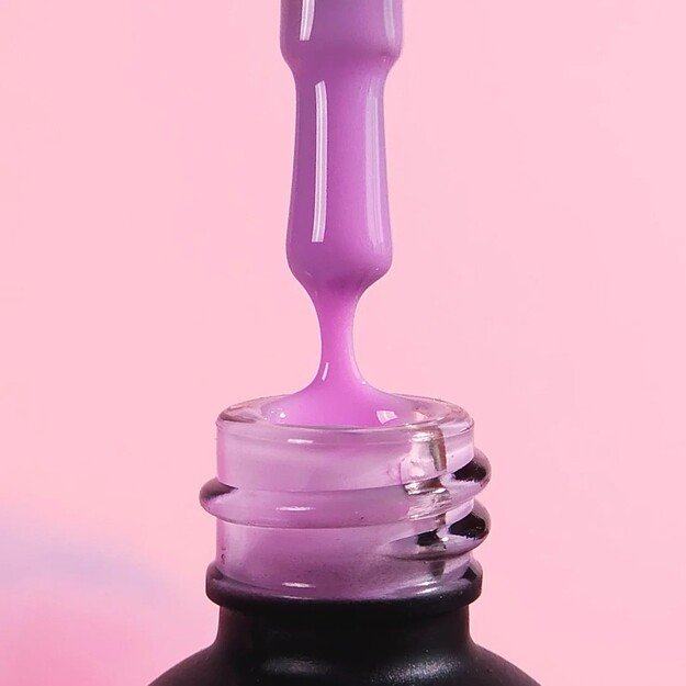 Didier Lab Maskuojanti kaučiukinė bazė Rubber base, Soft lilac, 10ml. 1