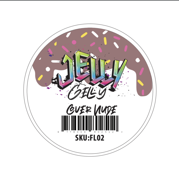 Jelly Gelly self levelling gel, Fluffy Cover Nude, 40 ml