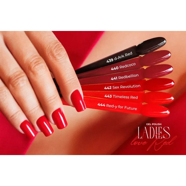 GELINIS LAKAS VICTORIA VYNN 439 D-ARK RED 8ML 3