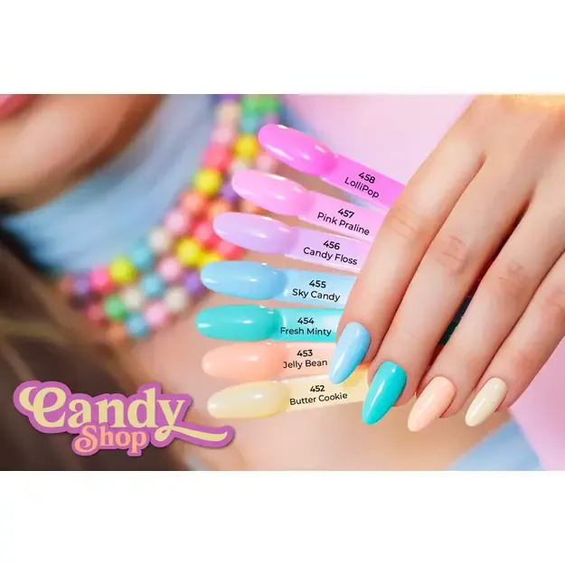 Gelinis lakas Victoria Vynn 452 Butter Cookie 8 ml 3