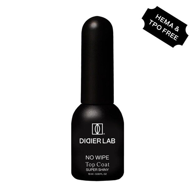Didier Lab Viršutinis sluoksnis Super Shiny (be HEMA ir TPO), 10ml