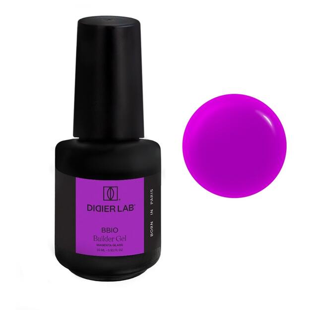 BBIO Builder Gel, Magenta Glass, Didier Lab, 15ml