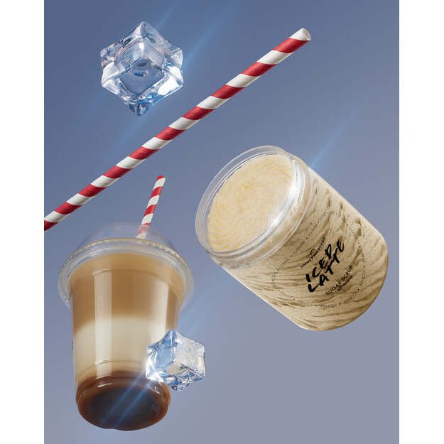 HIGH PRIESTESS kūno šveitiklis su CBD "Iced Latte" 300 ml 1