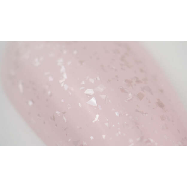 DIDIER LAB glitter top coat no wipe, Silver 10 ml 1