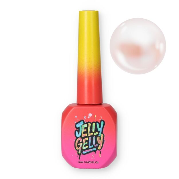 Jelly Gelly top coat, Rose Pearl, 12 ml