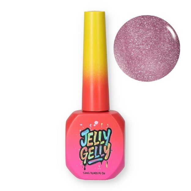 Jelly Gelly gelinis lakas Flash Rose, 12 ml