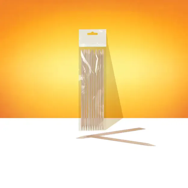 Apelsinmedžio lazdelės STALEKS EXPERT 150 mm (10 vnt.)