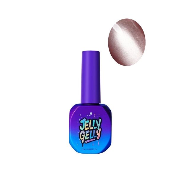 Gelinis lakas Jelly Gelly Clay Silk Cat Eye 12 ml
