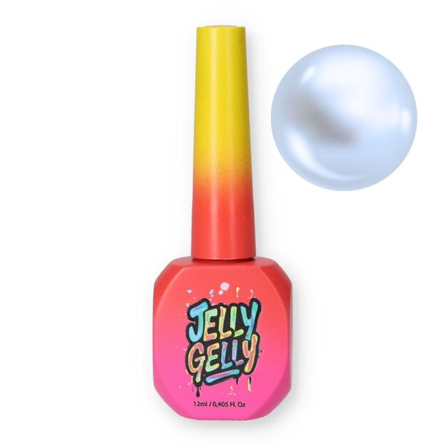 Jelly Gelly top coat, Blue Pearl, 12 ml