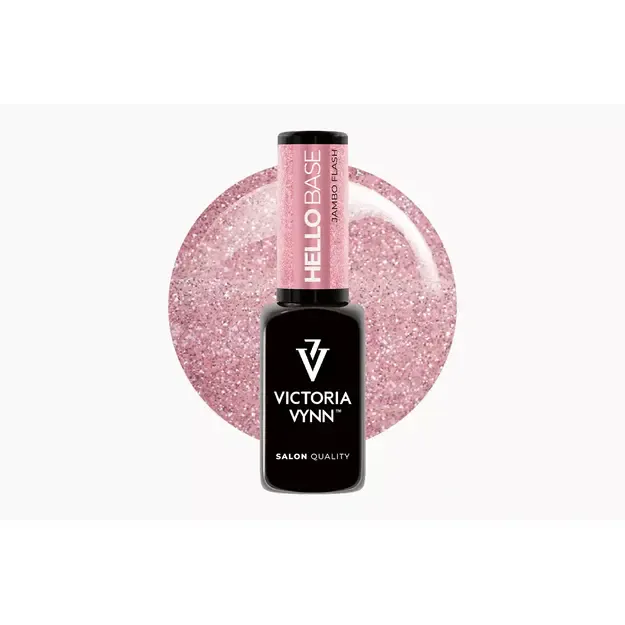 VICTORIA VYNN RUBBER HELLO BASE, JAMBO FLASH, 8ML