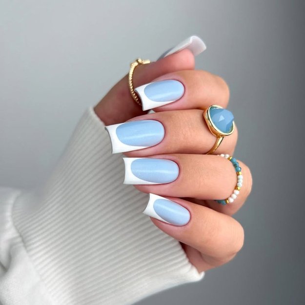 Kaučiukinė maskuojanti bazė Didier Lab Rubber Base Coat, Dreamy Sky, 10 ml