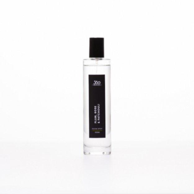 360 Wishes purškiamas kvapas - Plum, Rose & Patchoulli 100ml