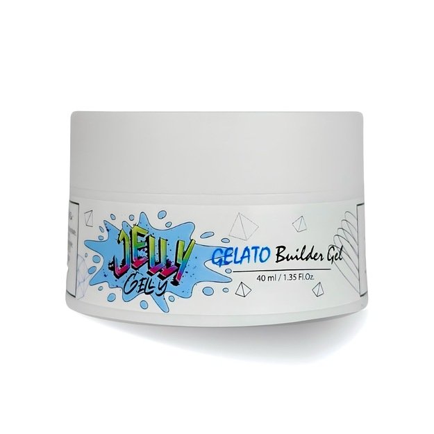 Jelly Gelly builder gel, Gelato Clear, 40 ml
