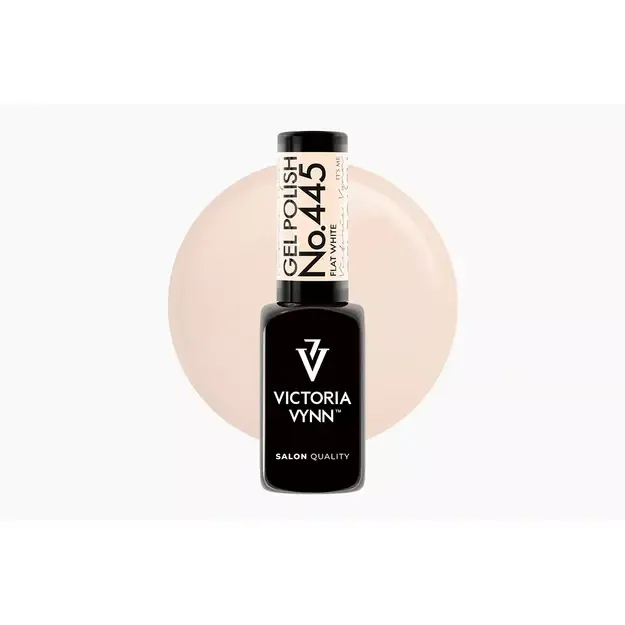 Gelinis lakas Victoria Vynn 445 Flat White 8 ml