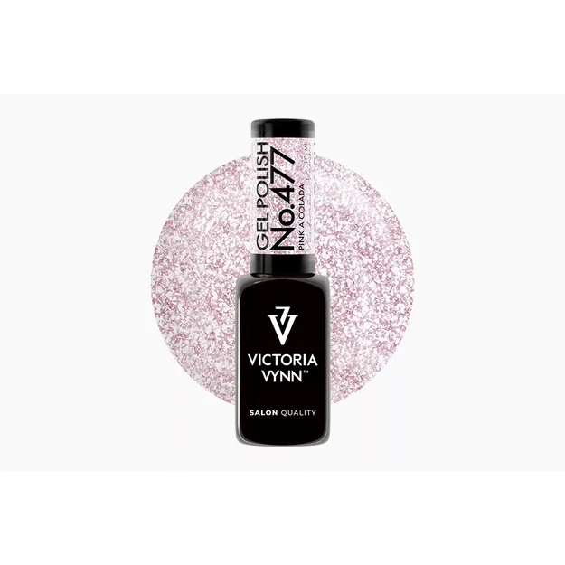 Gelinis lakas Victoria Vynn 477 Pink a'Colada 8 ml