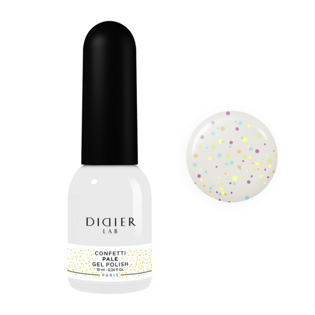 Didier Lab gelinis lakas Confetti "Pale" 10ml
