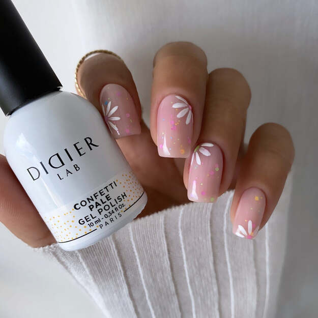 Didier Lab gelinis lakas Confetti "Pale" 10ml 1