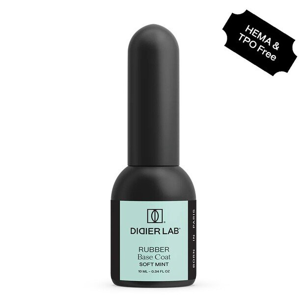 Didier Lab Maskuojanti kaučiukinė bazė Rubber base, Soft mint, 10ml.