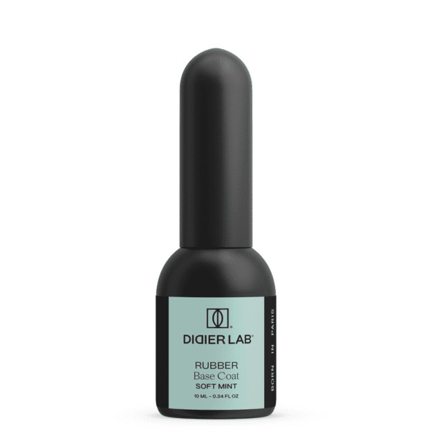Kaučiukinė maskuojanti bazė Didier Lab Rubber Base Coat, Soft Mint, 10 ml