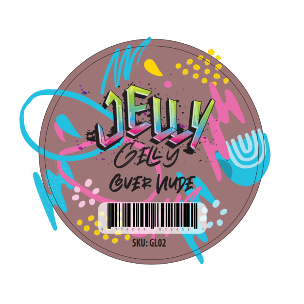 Jelly Gelly builder gel, Gelato Cover Nude, 40 ml