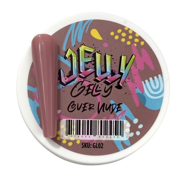 Jelly Gelly builder gel, Gelato Cover Nude, 40 ml 2
