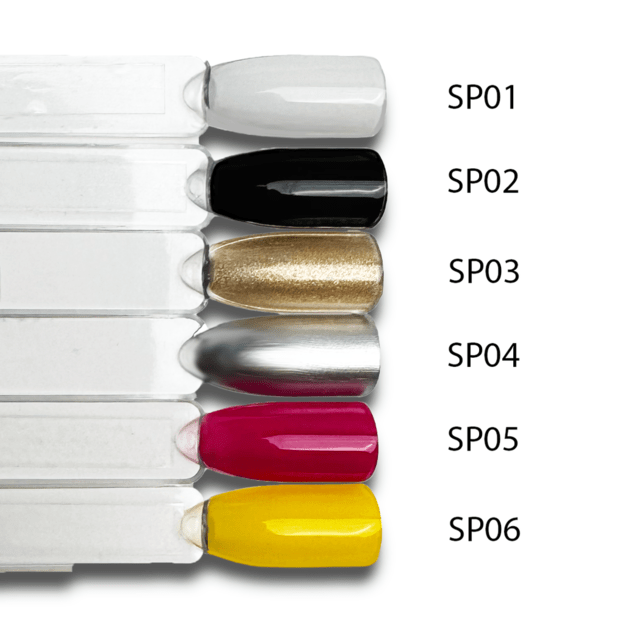 Jelly Gelly štampavimo dažai SP06 (geltona spalva), 5 ml 1